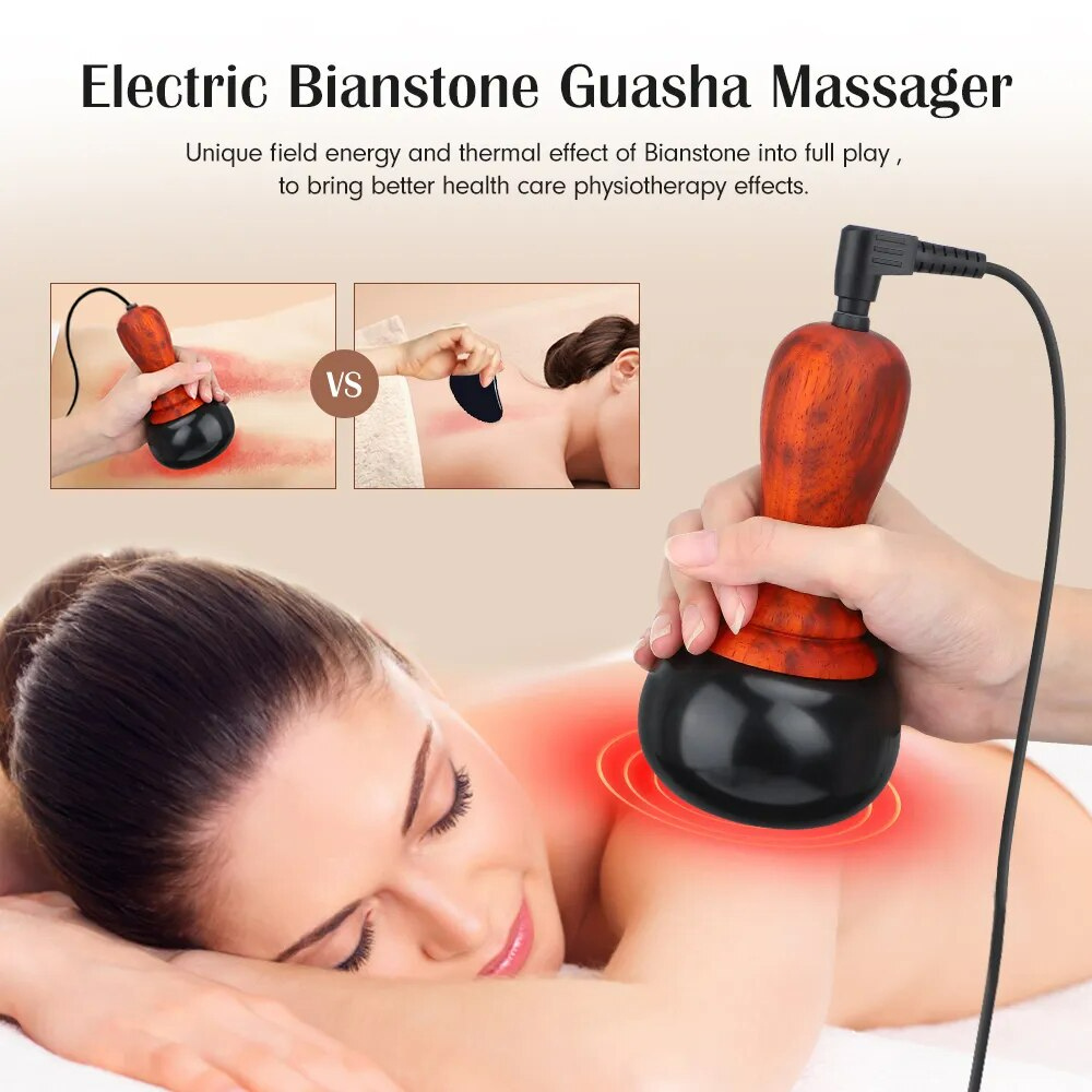 Gaudenza Hot Stone Electric Gua Sha Massager