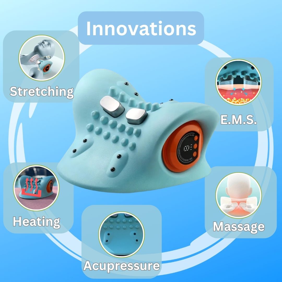 NeXo™ - Neck Massager with EMS, 4 in 1